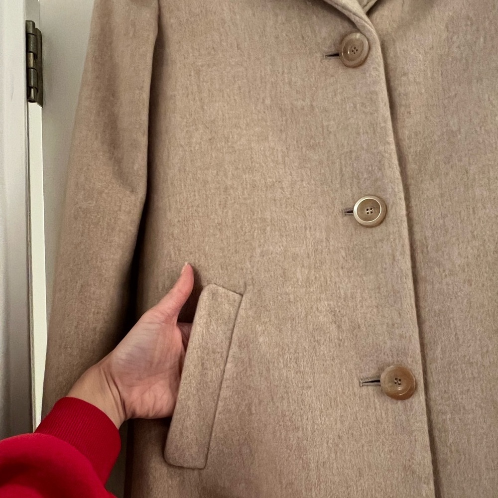 100% cashmere coat - Picture 3 of 9